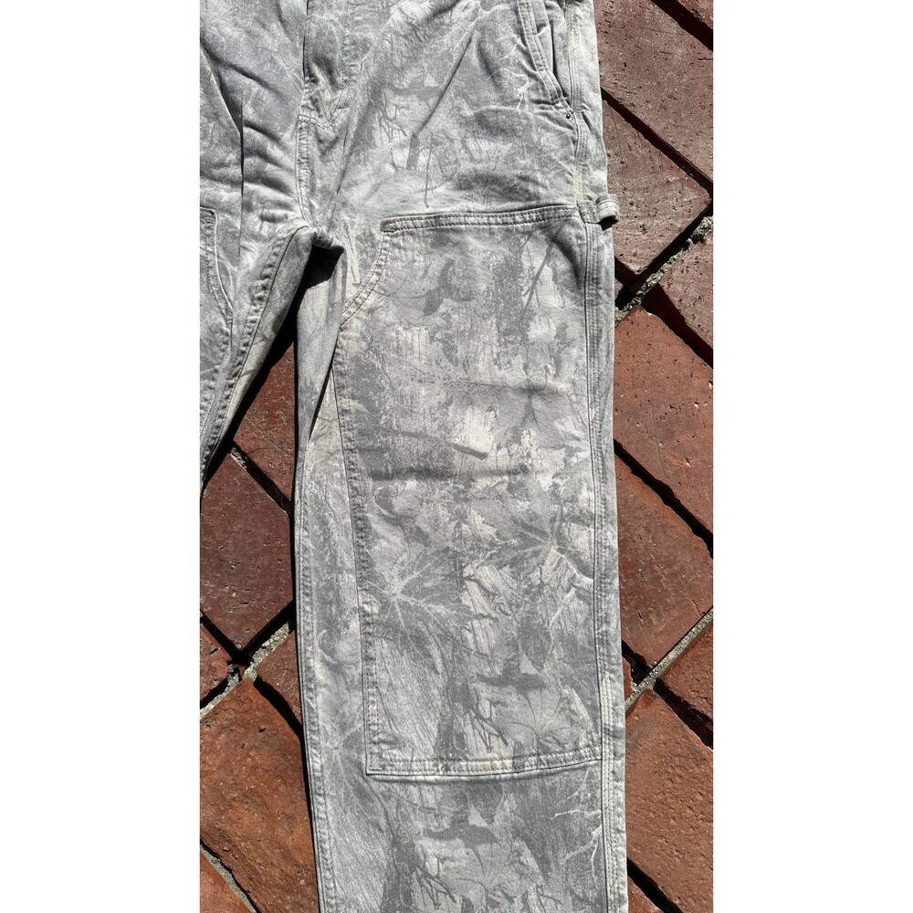 Hollister Loose Fit Double Knee Camo Carpenter Pants 36 X 32 - Picture 3 of 4